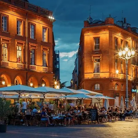 *grand T3*lumineux*vue*parking* Toulouse